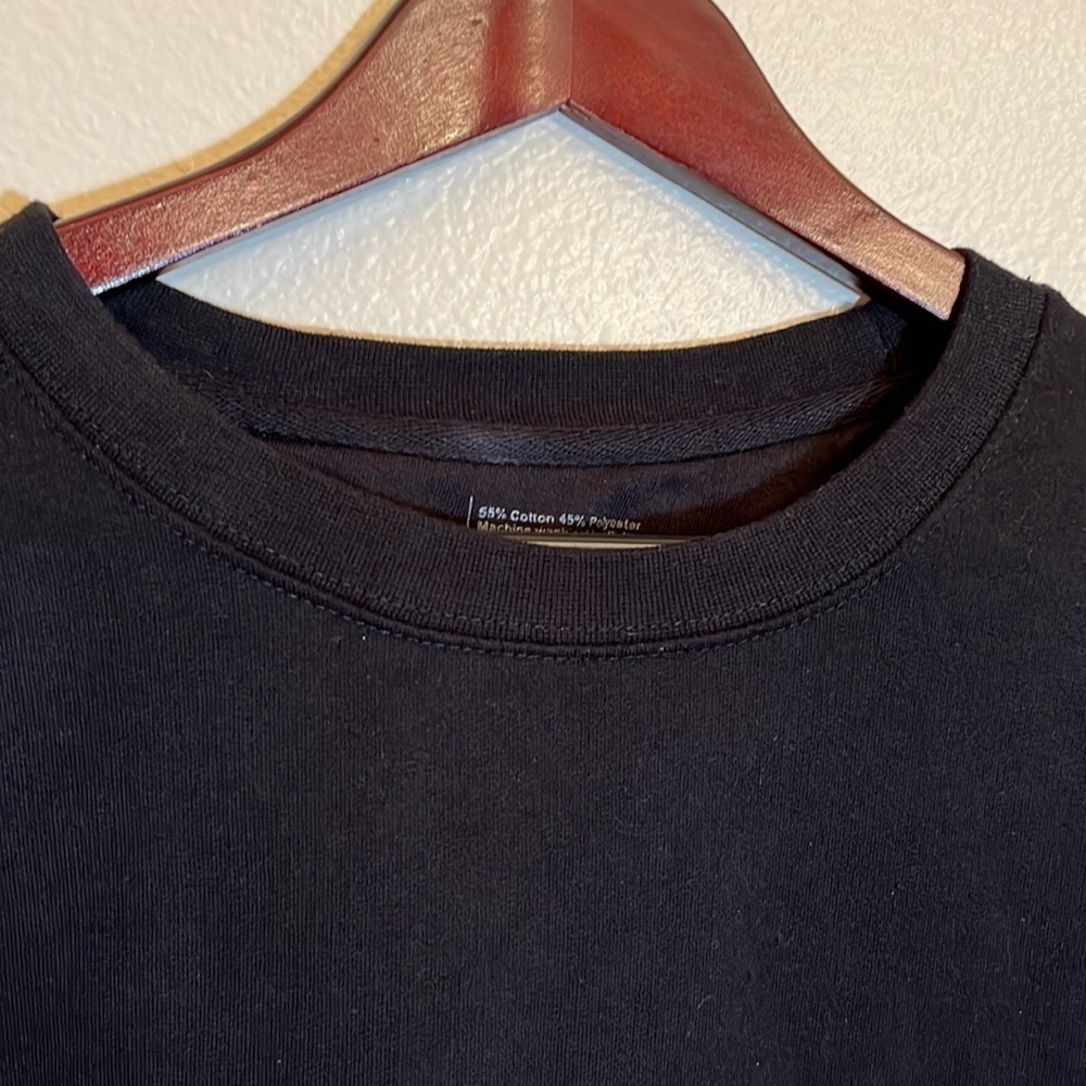 Barney Cools Black Skull Pullover Sweatshirt - image 3